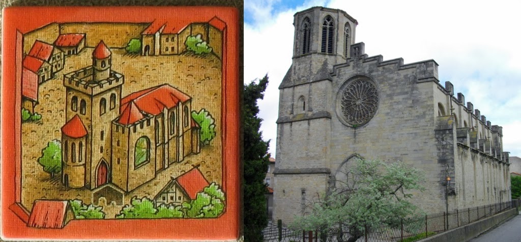 Loseta de Abadía y la Catedral de Saint-Michel