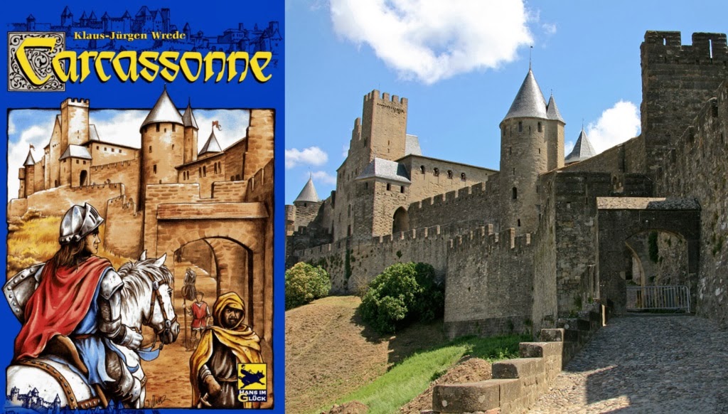 Portada de Carcassonne y una de las entradas a la Ciudadela