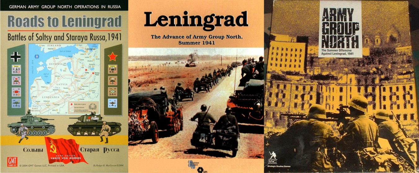 Portadas de Roads to Leningrad - Leningrad - Army Group North