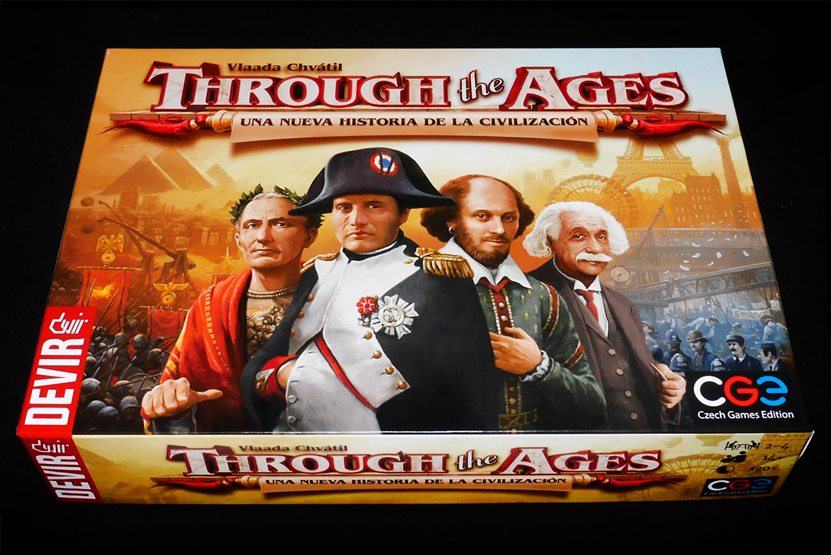 Through the Ages: Una nueva historia de la civilización juego de mesa Devir BGHTAGES 