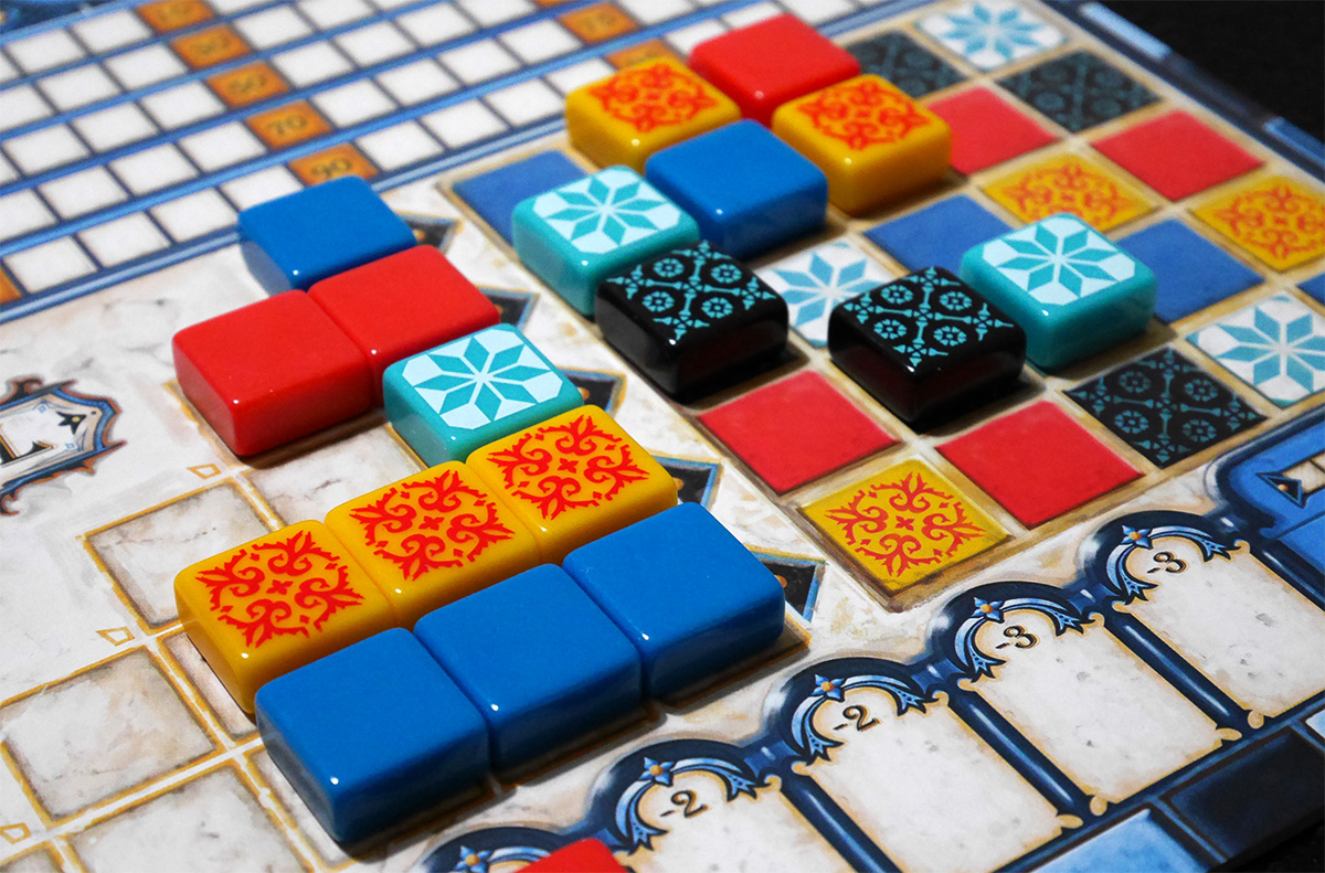 Tablero de juego de piezas de repuesto Azul 