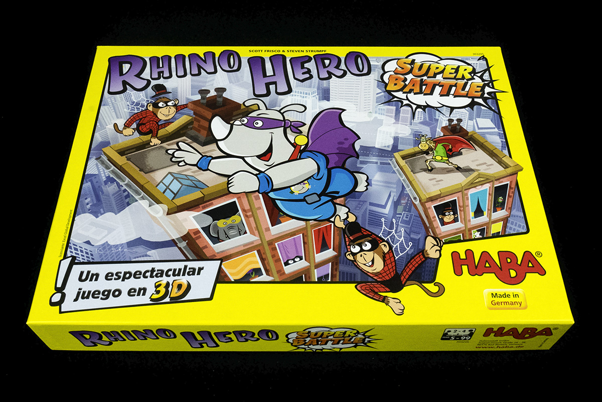 Brichi Games - Rhino Hero Super Battle Juego de mesa