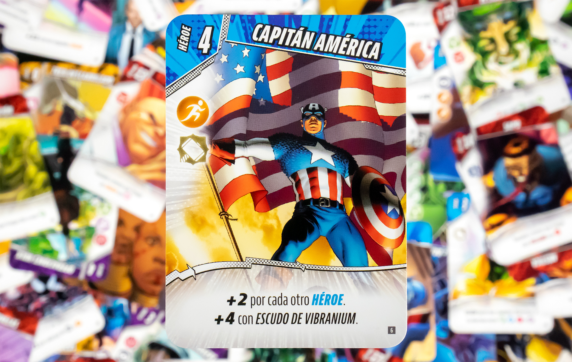 Detalle Capitán América